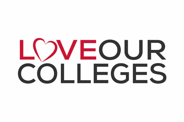 Love Our Colleges logo