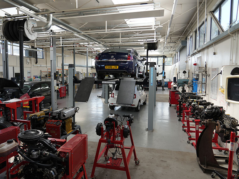 Inside the Sustainable Automotive Training Centre