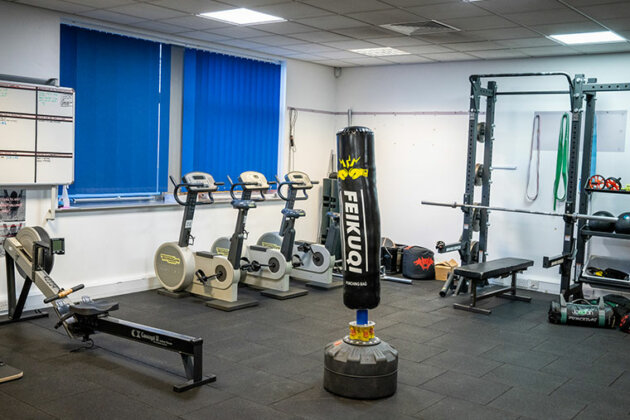 North Notts College gym