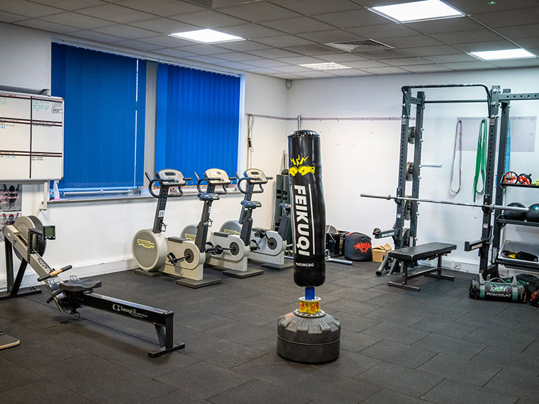 North Notts College gym