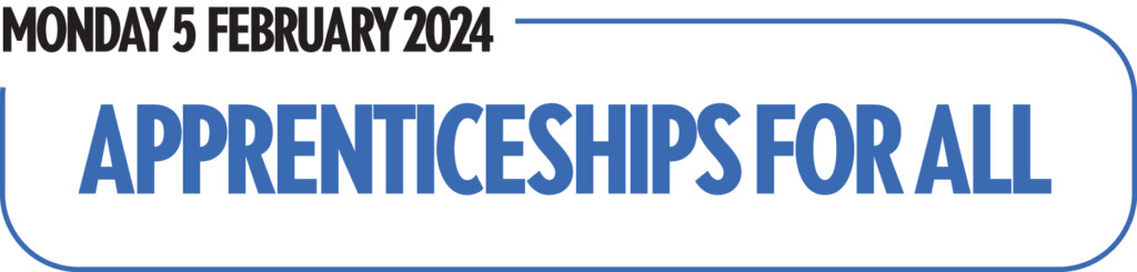 5 Feb - Apprenticeships for All logo
