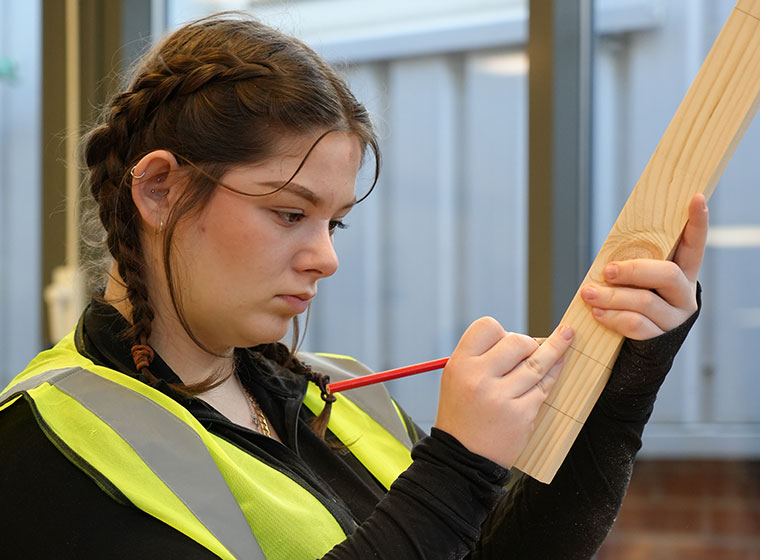 NNC Joinery student - Worldskills 2024
