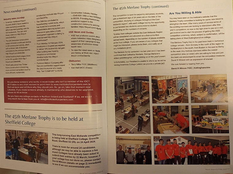 Merlane Trophy 2024 magazine article
