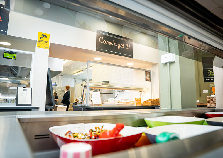 North Notts College refectory