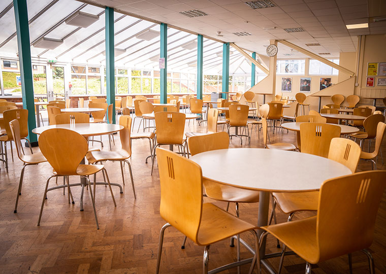 North Notts College refectory