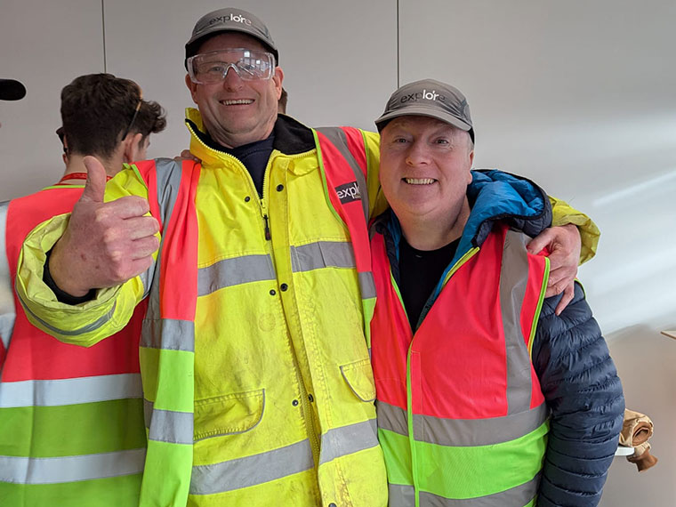 Laing O’Rourke partnership - two males