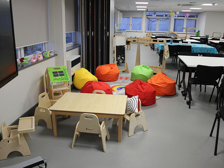 Inside the early years room
