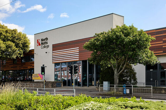 North Notts College building