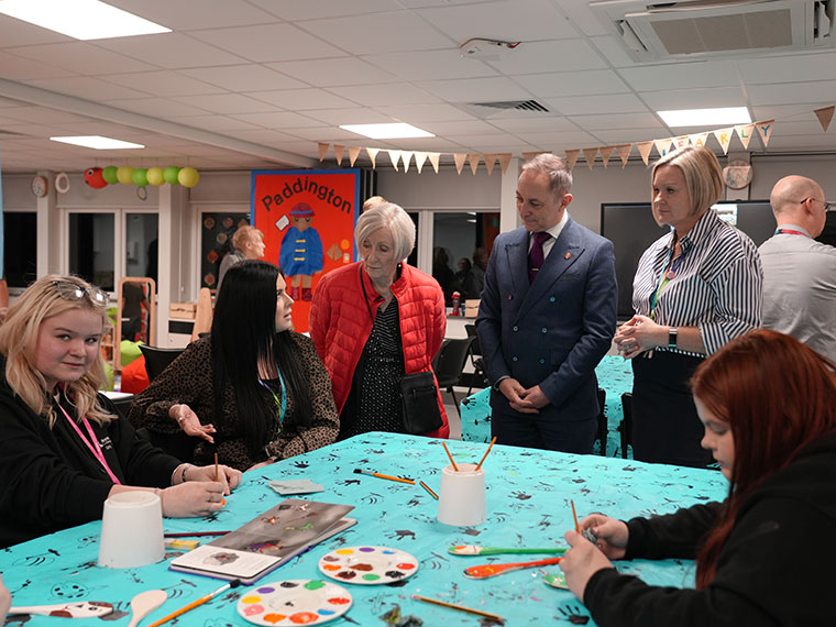 North Notts College new facilities launch - Early years room