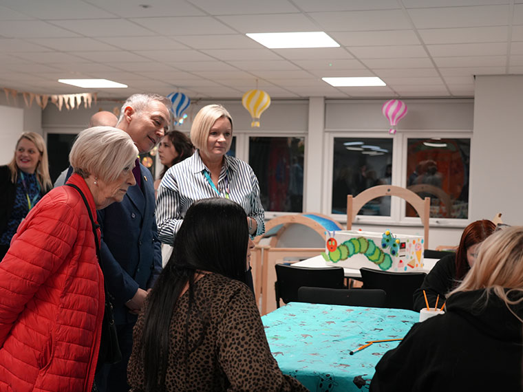 North Notts College new facilities launch - Early years room