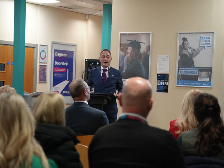 North Notts College new facilities launch