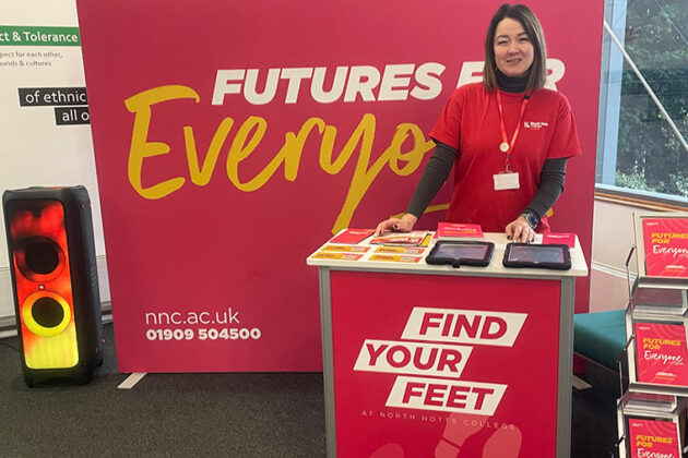 North Notts College Student Ambassador Mariam