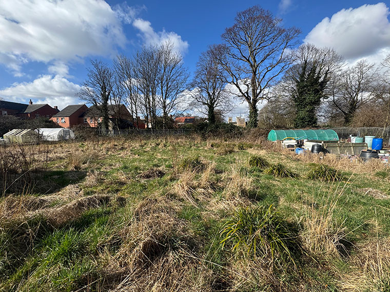 A view of an area in Bassetlaw that North Notts College construction students and Bassetlaw District Council will be working on