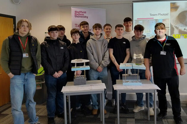 Students at Sheffield Hallam University