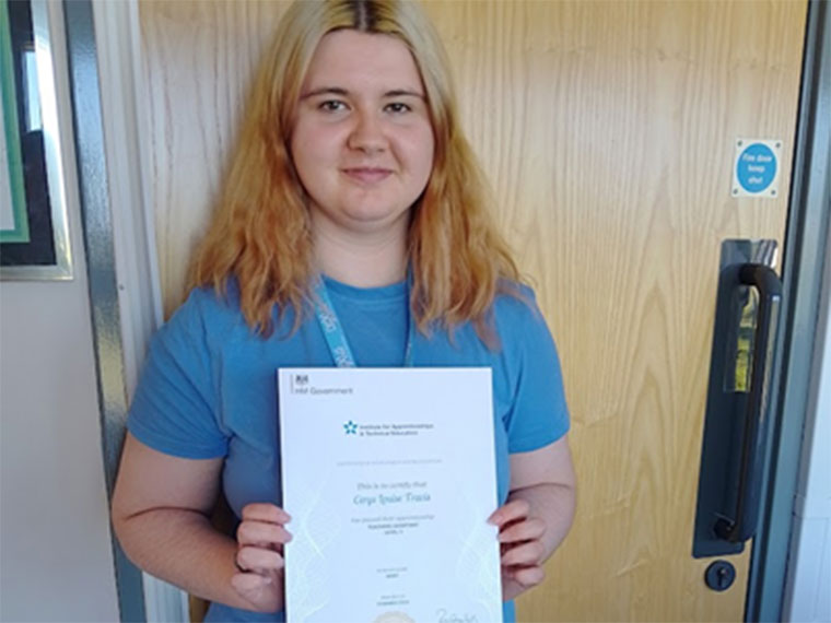 Teaching Assistant Apprenticeship - Cerys