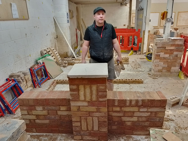 Gareth Wilson - Adult Bricklaying Course