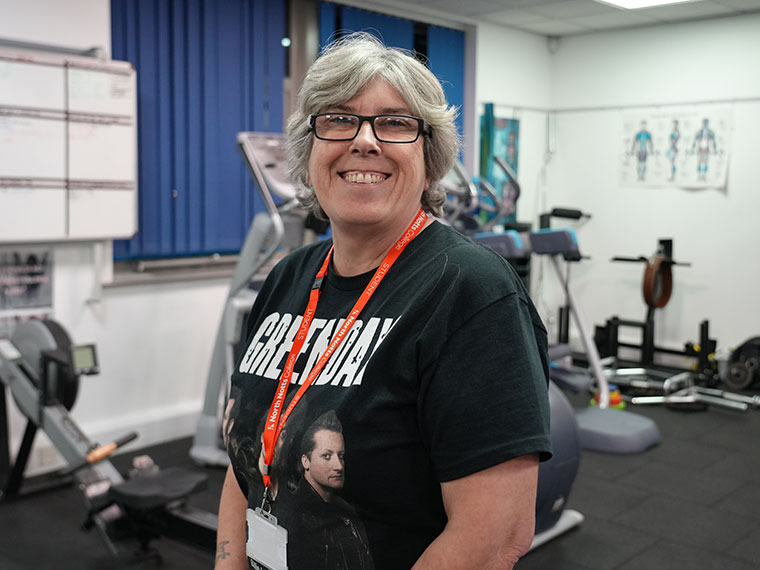 Lynn a sports student
