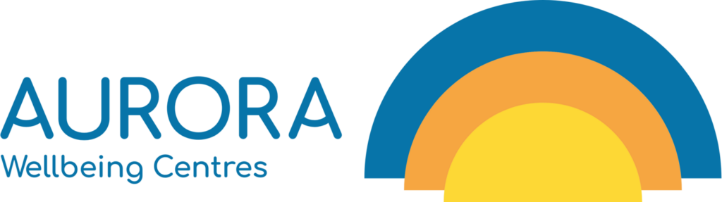 Aurora Wellbeing Centres logo